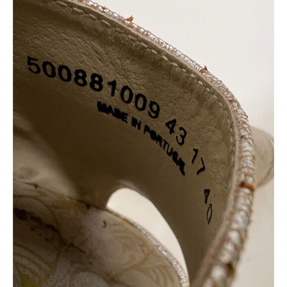 Fly London Yake Perforated Wedge Sandals. Size EU40. - Picture 9 of 9